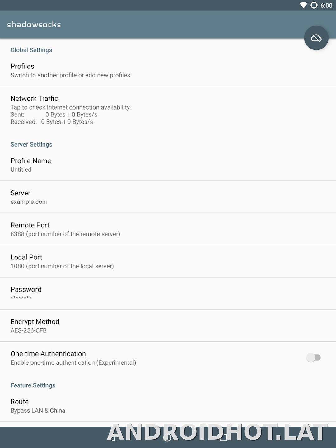 Shadowsocks скриншот 5